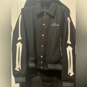 Amiri Bones Varsity Jacket